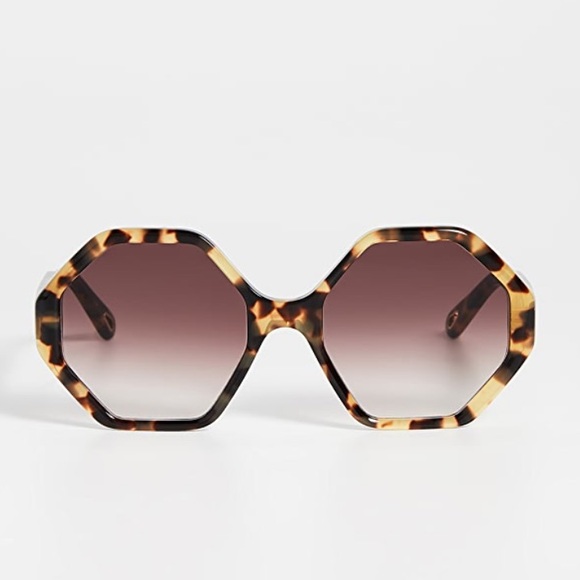 Chloe Willow 57mm Geo Sunglasses- NEW!